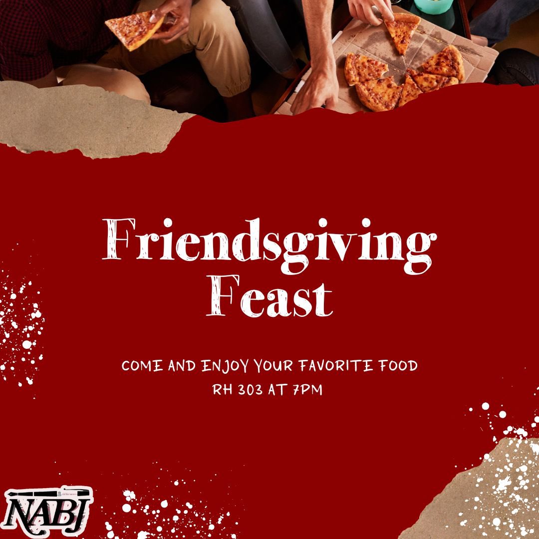 Join us tonight, bring a friend! 😋 #Friendsgiving #NABJ