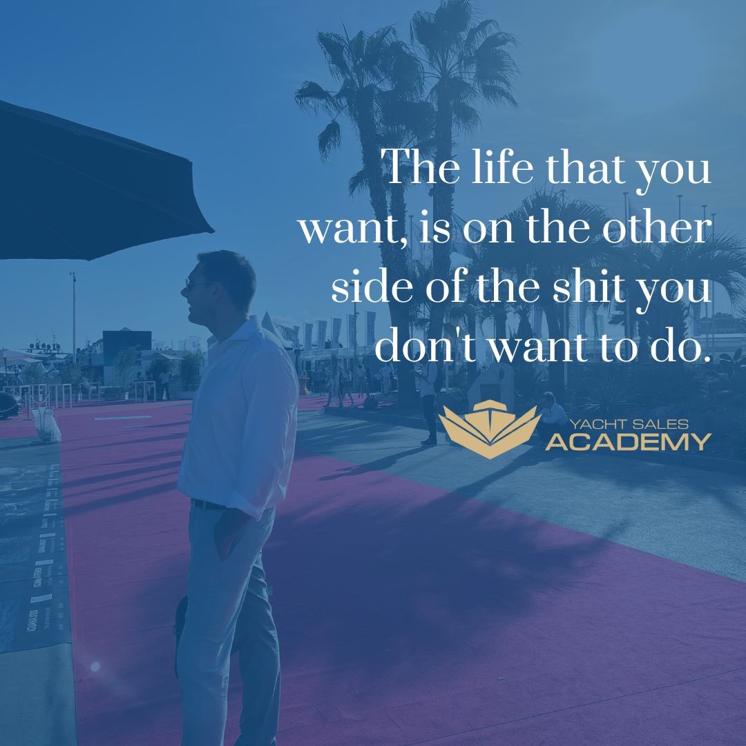 It’s Monday… what are you tackling first? 📍❤️⚓️

#yachtsalesacademy #mindsetcoach #mindset #yachtbroker #yachtsales #yachting #boatingindustry #boatingislife #yachteducation #selfimprovement #yachtbrokersgroup #yachtbrokerage #yachtbrokers #salestraining #salessolutions