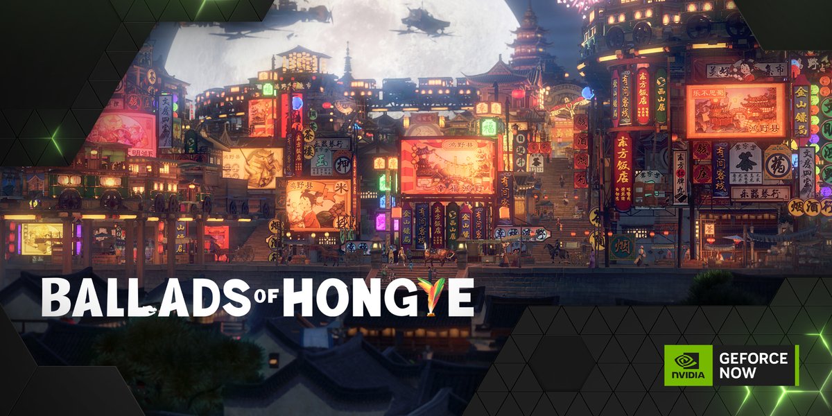 NVIDIAGFN's tweet photo. Get in tune with your building skills! 🛠️

 Revive Hongye County in @ballads_hongye - a unique city-builder strategy game. 

Stream it now in the cloud. 🏙️ https://t.co/heNgAiLn86