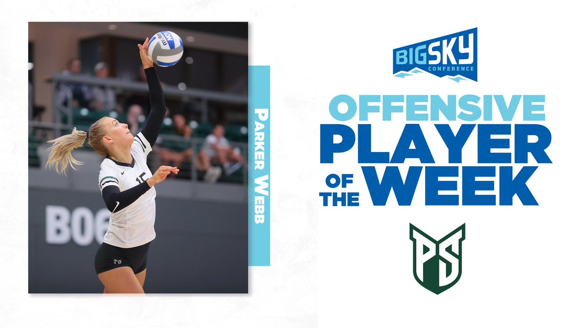 Big Sky Conference (@bigskyconf) on Twitter photo #BigSkyVB Offensive Player of the Week honors go to <a href="/psuviksVB/">Portland State Volleyball</a>โs Parker Webb after she helped the Vikings secure a win against Sacramento State ๐ฅ
#ExperienceElevated #BigSkyVB Offensive Player of the Week honors go to <a href="/psuviksVB/">Portland State Volleyball</a>โs Parker Webb after she helped the Vikings secure a win against Sacramento State ๐ฅ
#ExperienceElevated