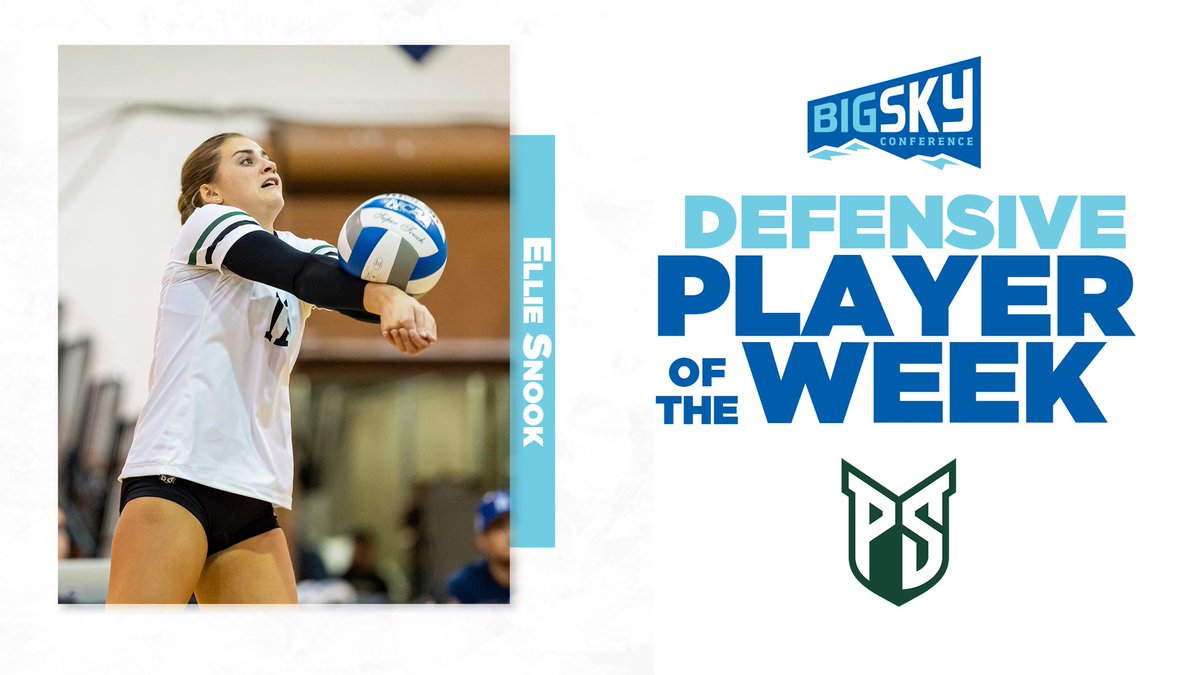 Big Sky Conference (@bigskyconf) on Twitter photo #BigSkyVB Defensive Player of the Week honors go to <a href="/psuviksVB/">Portland State Volleyball</a>โs Ellie Snook after her performance for the Vikings this past weekend ๐
#ExperienceElevated #BigSkyVB Defensive Player of the Week honors go to <a href="/psuviksVB/">Portland State Volleyball</a>โs Ellie Snook after her performance for the Vikings this past weekend ๐
#ExperienceElevated