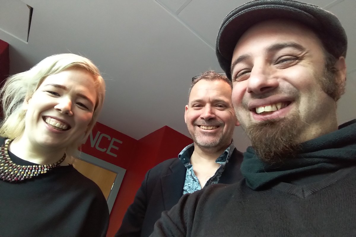 Kaiameye's tweet photo. 🙏Thank you @hcmfuk/@mckenzie_gr for 2 days of amazing musicking! @rednoteensemble gave perhaps the most visceral performance of #FlockingIII yet + @LinaAndonovska brought the Wake to life with an electric #ALovedALong as part of @CMCIreland / @culture_ireland #NMNI4 launch 💚 https://t.co/skYL5njp3R