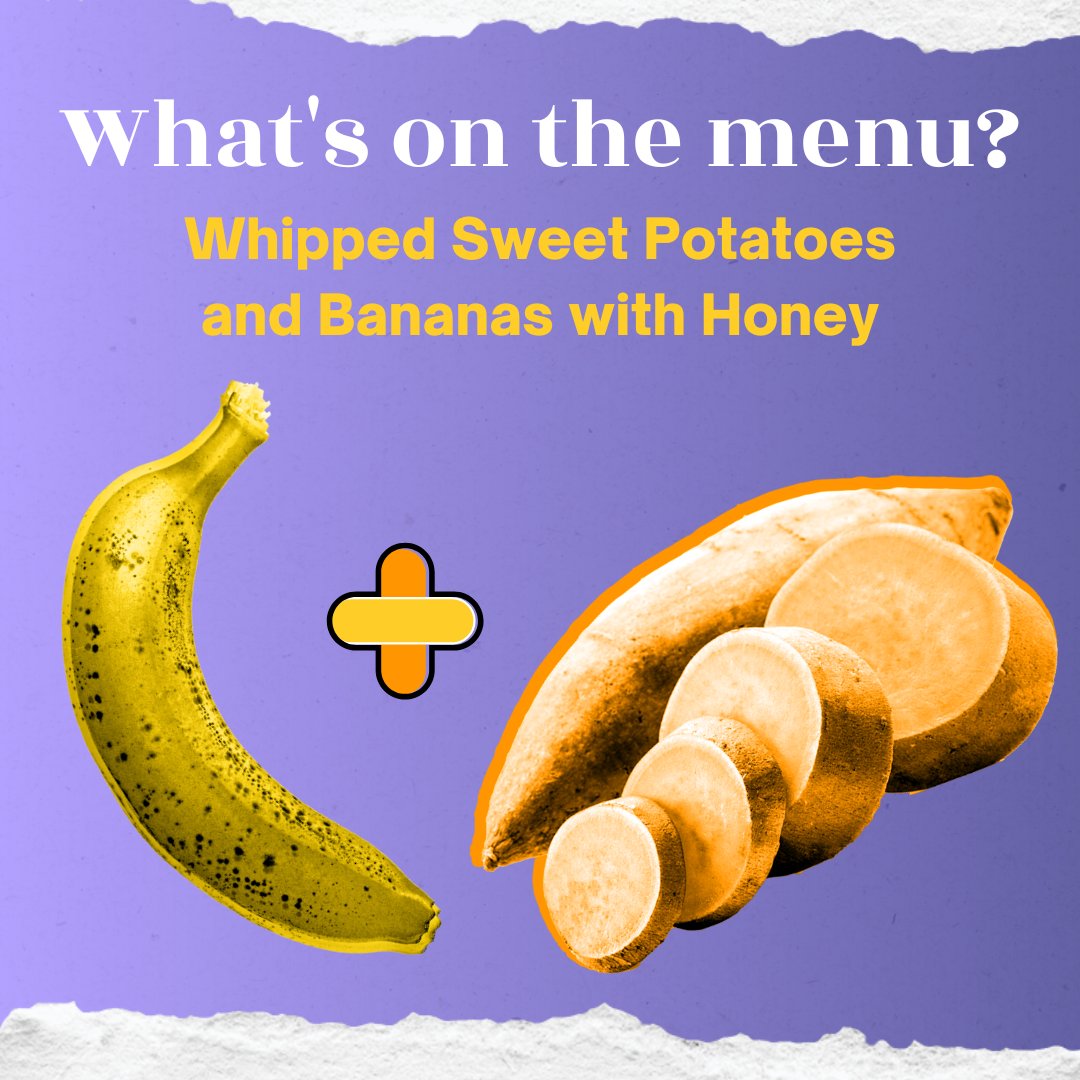 Still planning your menu for the week? Try a new sweet potato recipe with banana and honey.

Get the recipe here: bit.ly/3EuwFap