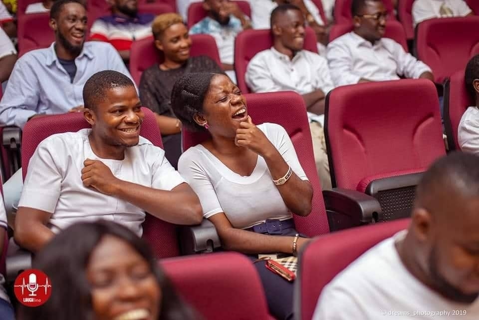 laughlinegh's tweet photo. This Saturday at Silverbird Cinemas ( Accra mall )  it’s laughter featuring music. 😜 

Time : 6pm
Rate : 60Ghc ( Single ) 100Ghc ( Double ) 

For tickets and reservations 0249232558 / 0207813921 

Powered by @kasaentertainmentgh @silverbirdcinemagh 

Don’t Miss It! https://t.co/PmB1s40edW