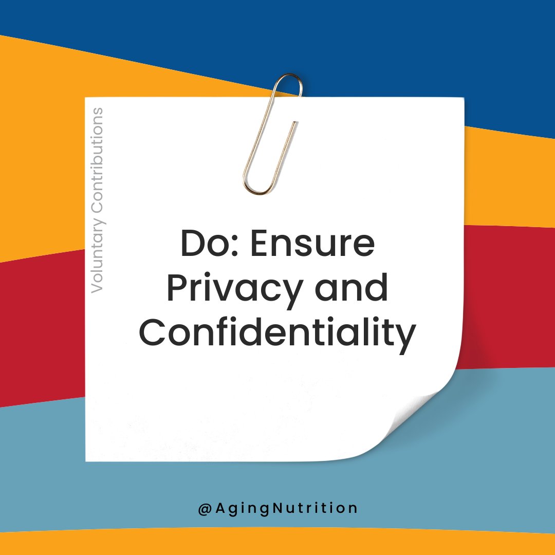 agingnutrition's tweet image. AAAs are required to ensure that Local Service Providers protect the privacy &amp;amp; confidentiality of each recipient with respect to the recipient’s contribution or lack of contribution.
Learn more:
acl.gov/sites/default/…
#VoluntaryContributions #NutritionPrograms #OlderAdults