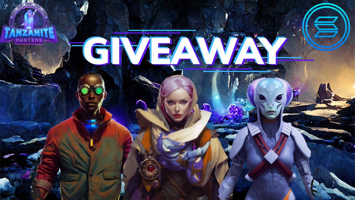 🚀 𝗡𝗙𝗧 𝗚𝗜𝗩𝗘𝗔𝗪𝗔𝗬 🚀    

🎁 WIN a 𝟳𝟱𝟬$ 𝗡𝗙𝗧 𝗔𝗩𝗔𝗧𝗔𝗥  (64 SOL*)❗🎉

To Enter 🛸:

1️⃣ 💜 &amp; RT 
2️⃣ TAG 5 FRIENDS 👽
3️⃣ FOLLOW <a href="/tanzanitehunt/">Tanzaniter</a> &amp; @skzites 🦾

⏰ 𝟳𝟮𝗵 ⏰

#NFTgiveaway #NFTgiveaways #NFT #giveaway #gamifi #NFTcommunity #nftverse 

*as of 21/11