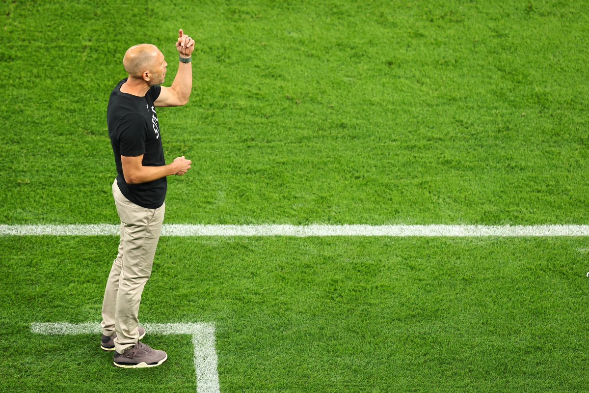 .<a href="/maniere_usa/">A Ma Maniére</a> Jordan 4s for Coach Berhalter in the opening game of the #WorldCup for <a href="/USMNT/">U.S. Soccer Men's National Team</a> 🔥