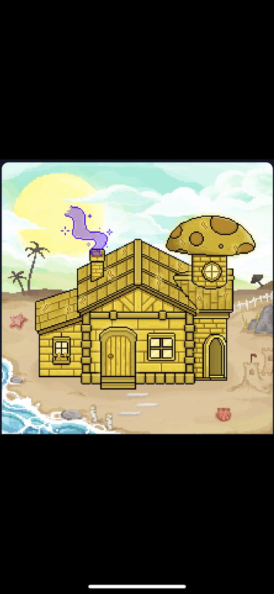 Younghudd's tweet photo. My crown toad loves chillin on the beach in his new gold #toadpad @toadstoolzNFT https://t.co/96doFRaIqg