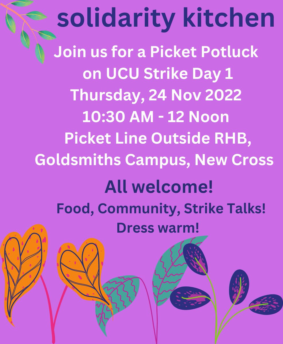 Goldsmiths Community Solidarity tweet media