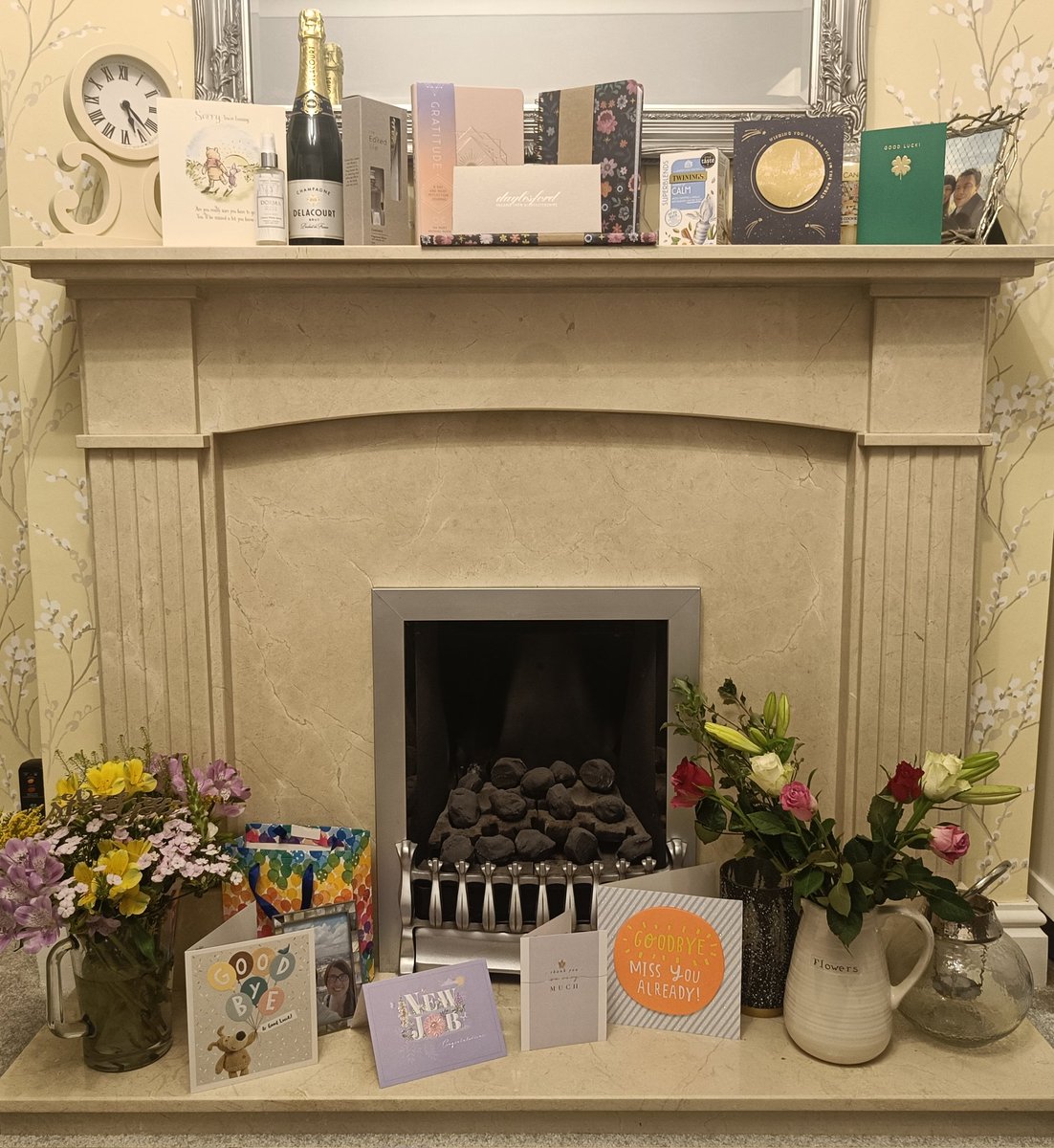 Today was my last day at Russell's Hall- overwhelmed by the lovely messages and gifts I've received ❤️ I feel very lucky to have had such amazing kind colleagues!