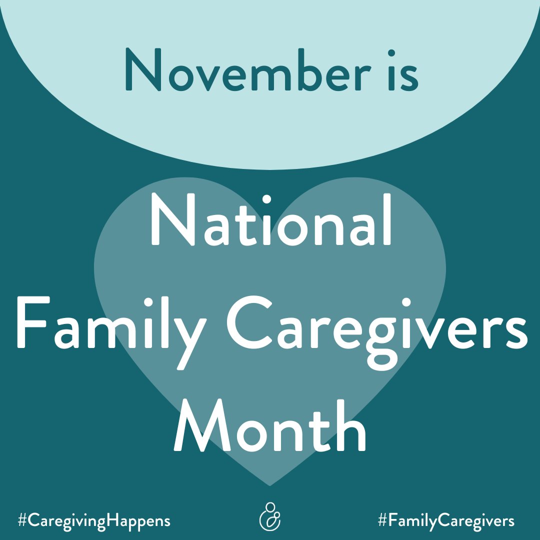 There's still time this month to thank a family caregiver you know for all that they do!
#familycaregiver #caregivinghappens