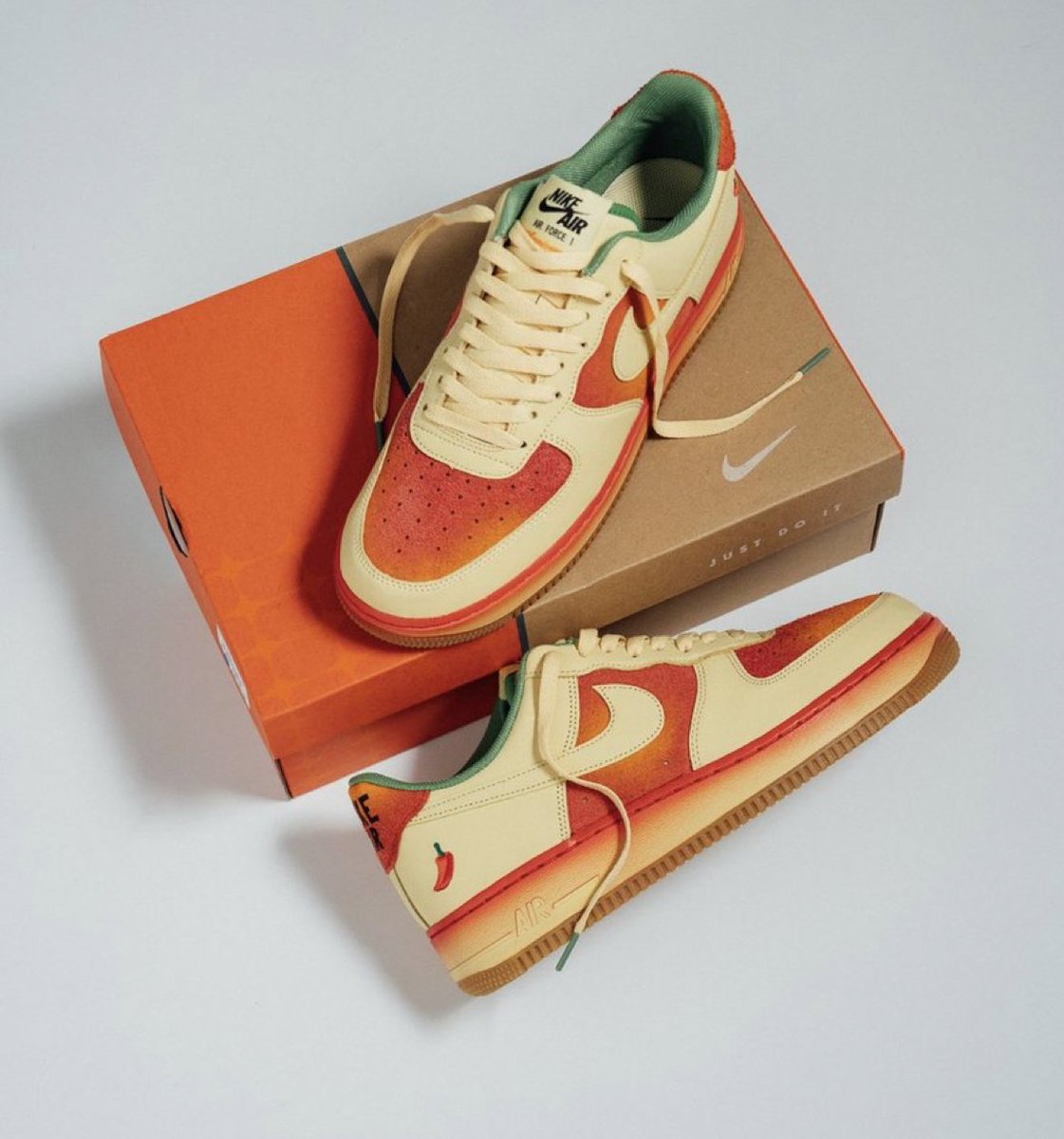 SNKR_TWITR on Twitter "Dropped today Nike Air Force 1 Low ‘Chili