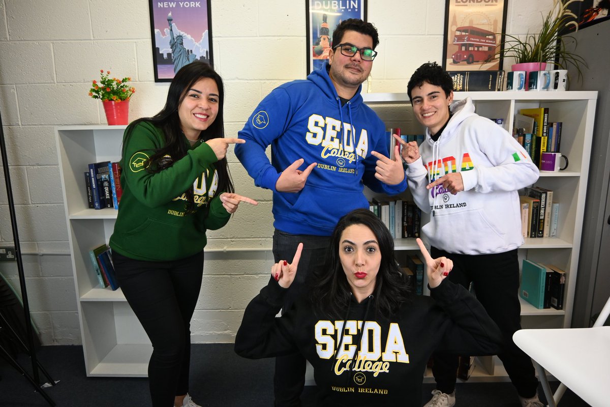 mySEDA's tweet photo. Point to the best English School in Ireland? 😅

Do you agree? 

#sedacollege #intercambio #Irlanda #morarfora https://t.co/1IGuaiWMeH