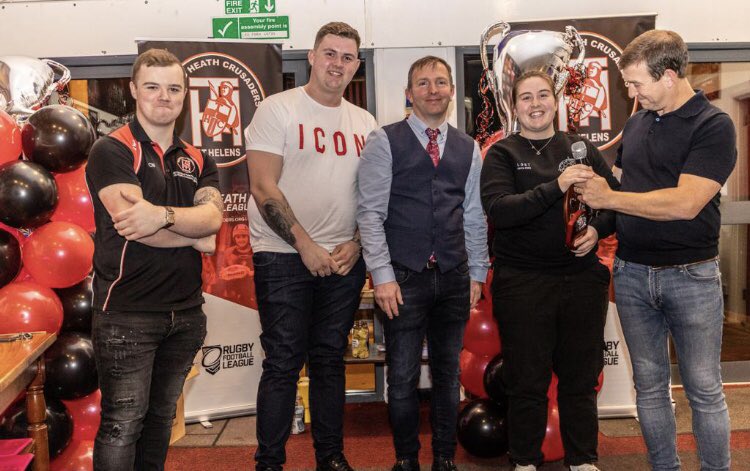 saints1890women's tweet photo. 👏 Congratulations to three Saints who came out as winners at the @ThattoRflwomen End of Season awards!

Amy Taylor - 2022 Players’ Player of the Year. 

Erin McDonald - 2022 Coaches Player of the Year.

Megan Williams - 2022 Top Try Scorer.

#COYS https://t.co/1bxGYK7iWF