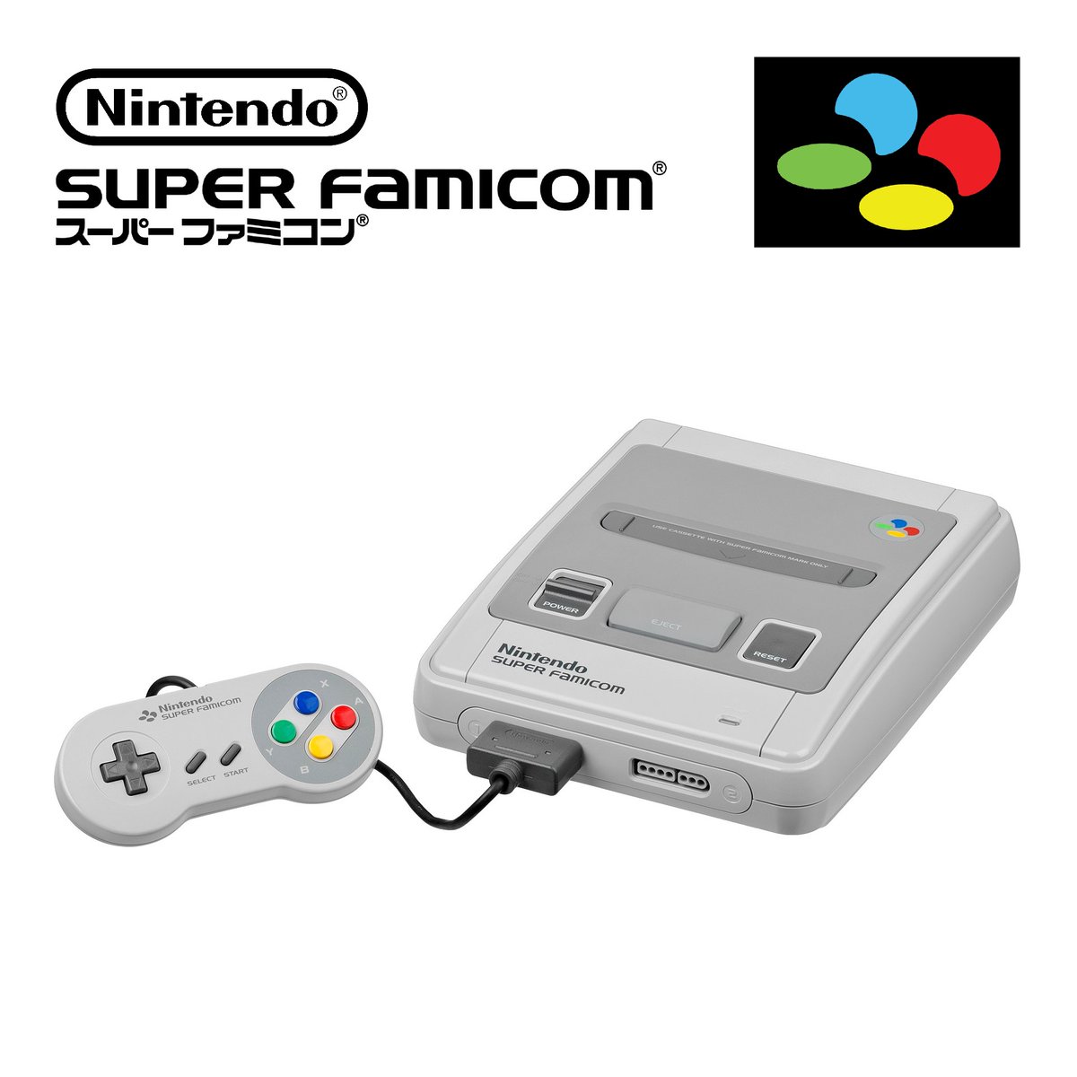 Gamerabilia's tweet photo. 32 years ago today, Nintendo released the SNES / Super Famicom! https://t.co/Z1eyi0MeXP