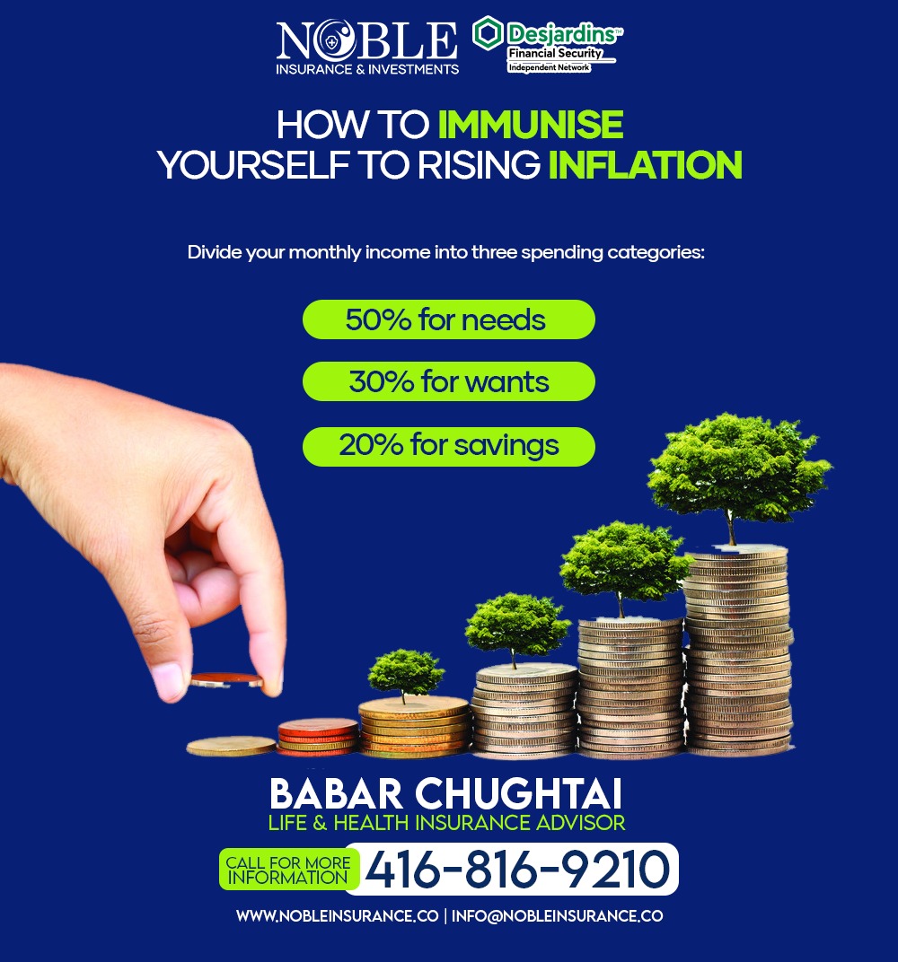 NobleInsurance_'s tweet image. Divide your monthly income into these three categories of spending.
.
☎️ | 416-816-9210
🌐 | nobleinsurance.co
.
.
.
#nobleinsurance #nobleinvestments #babarchughtai #insuranceadvisor #savinggoals #savesmartly #risinginflation #financialsupport #financialgoals