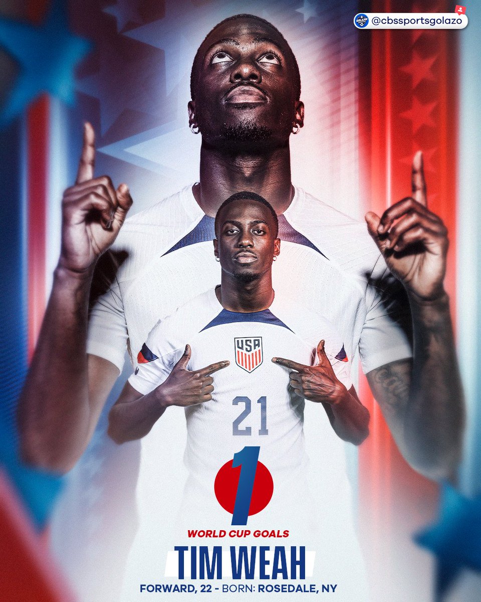 TIM WEAH SCORES THE USMNT'S FIRST GOAL OF THE 2022 WORLD CUP 🤩