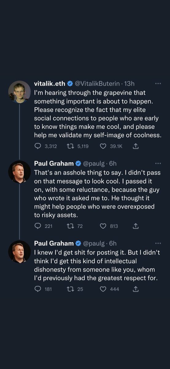A_rr_b's tweet photo. Team @VitalikButerin or @paulg ? https://t.co/rPPqyf55Xz