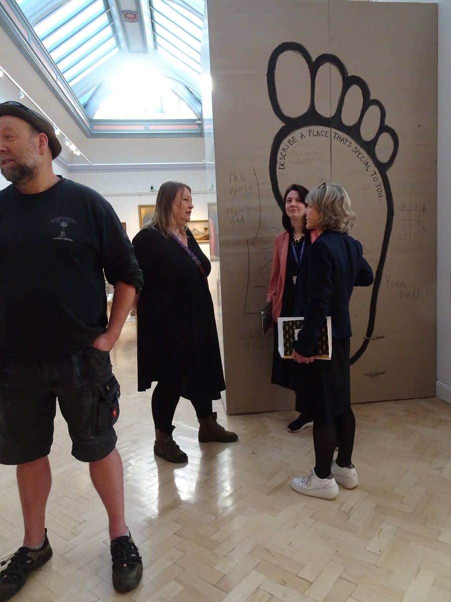 BoundaryWay's tweet photo. It was brilliant to get together with project partners last week to celebrate #DeartomorrowDearWolverhampton a collaborative creative project exploring climate action and stories. https://t.co/MuomWyzLde