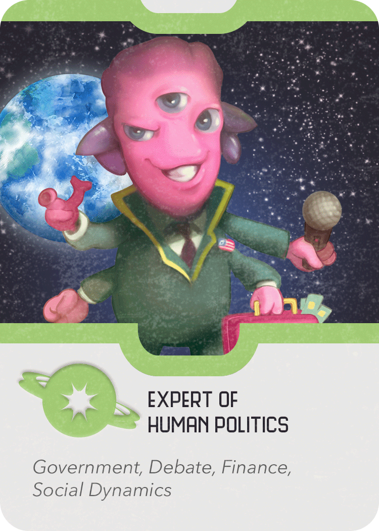 GravGames's tweet photo. 🦃Your uncle may think he's an expert of politics, but the alien expert of HUMAN POLITICS would have something to say about that! https://t.co/7s0sMFdGl7  
If you were an alien expert of human politics, how would you describe someone like your uncle? https://t.co/MKgwMegRvj