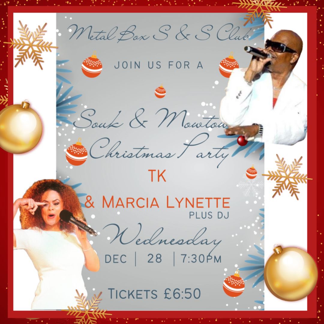 Tickets now on sale for our Christmas &amp; New Year events…. <a href="/MetalboxClub/">The Metalbox S&S Club</a> 0151 4862811