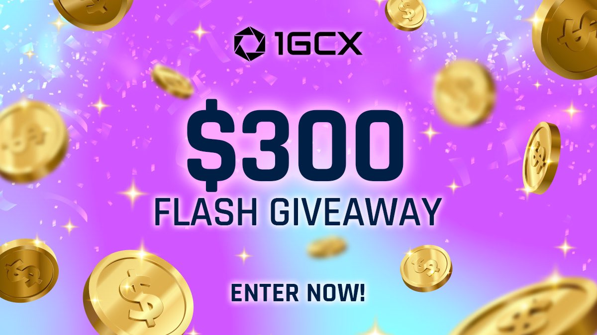 1GCXglobal's tweet photo. 🚨 FLASH GIVEAWAY ALERT 🚨

We're BACK with another #crypto #giveaway! 

Want your chance at $300 $USDC? 🤑💸

Complete these steps to enter:

✅ Follow @1gcxglobal
♥️ Like &amp; 🔁 RT
🏷️ Tag 3 friends https://t.co/2cDHrrhfPG