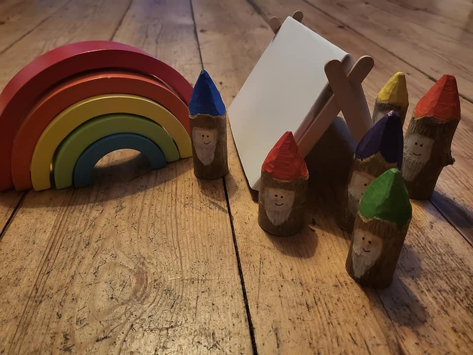 We loved using <a href="/DrCarrieWeston/">Professor Carrie Weston</a>'s book at playgroup today.  We did have some fierce bears!! I love the way that one little girl told me before I even opened the book "I am one of the naughty wolf cubs. I've had a peek in the book and that's who I will be today." 🥰🤣🐻