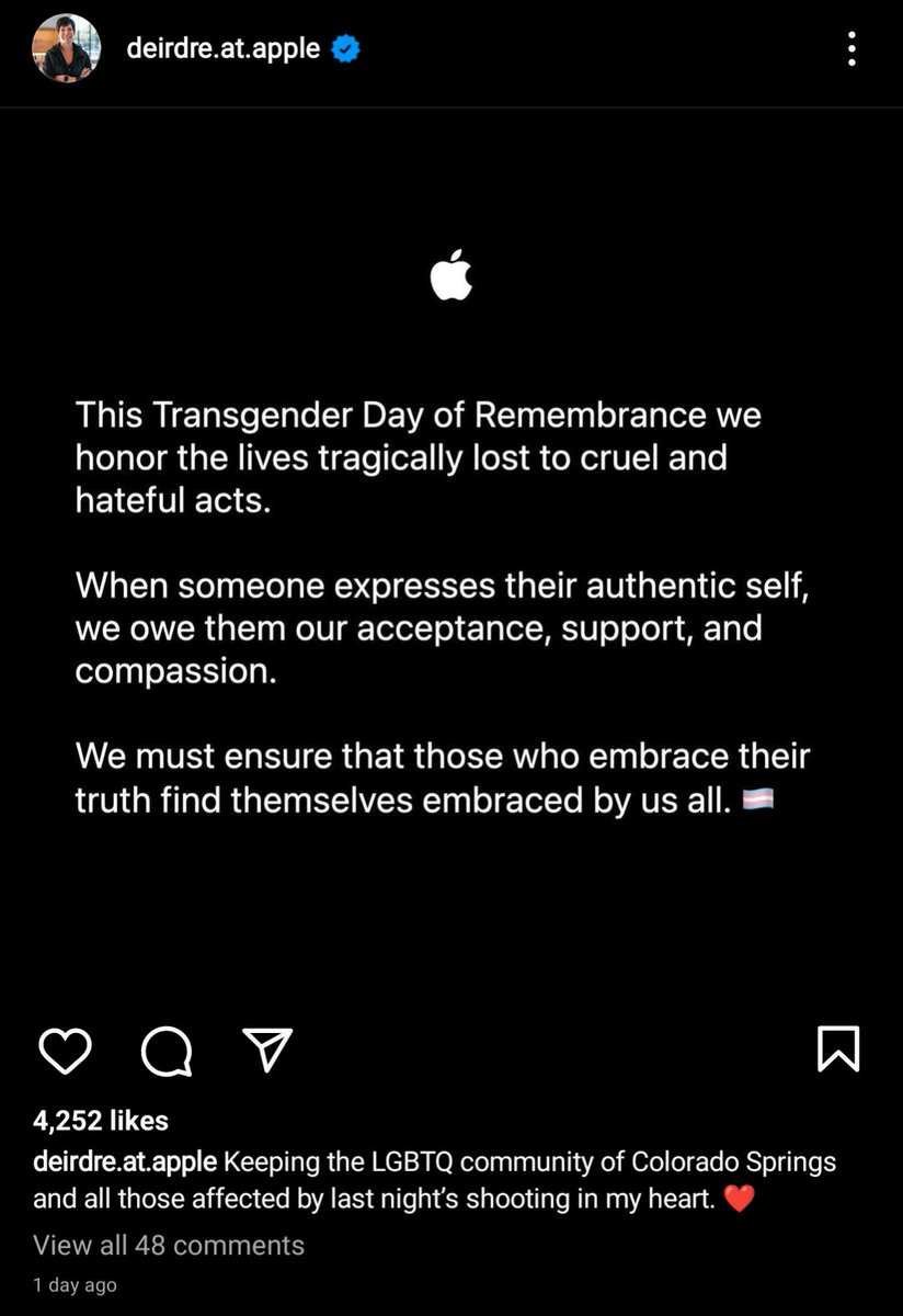 brybryflys's tweet photo. @angry_blue_dot Oddly coincidental with @Apple making supportive statements like this https://t.co/xlgtMWi5Mi