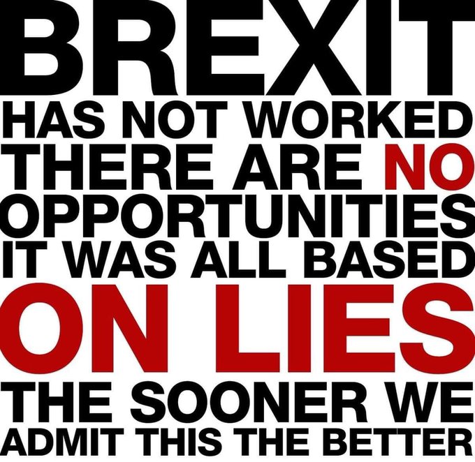 SevenmilesoutUK's tweet photo. @ASK_des The problem for you is that they are right. The #BrexitConTrick has come home &amp; there is only ever one outcome for a con trick. https://t.co/VGPCcIpPHi