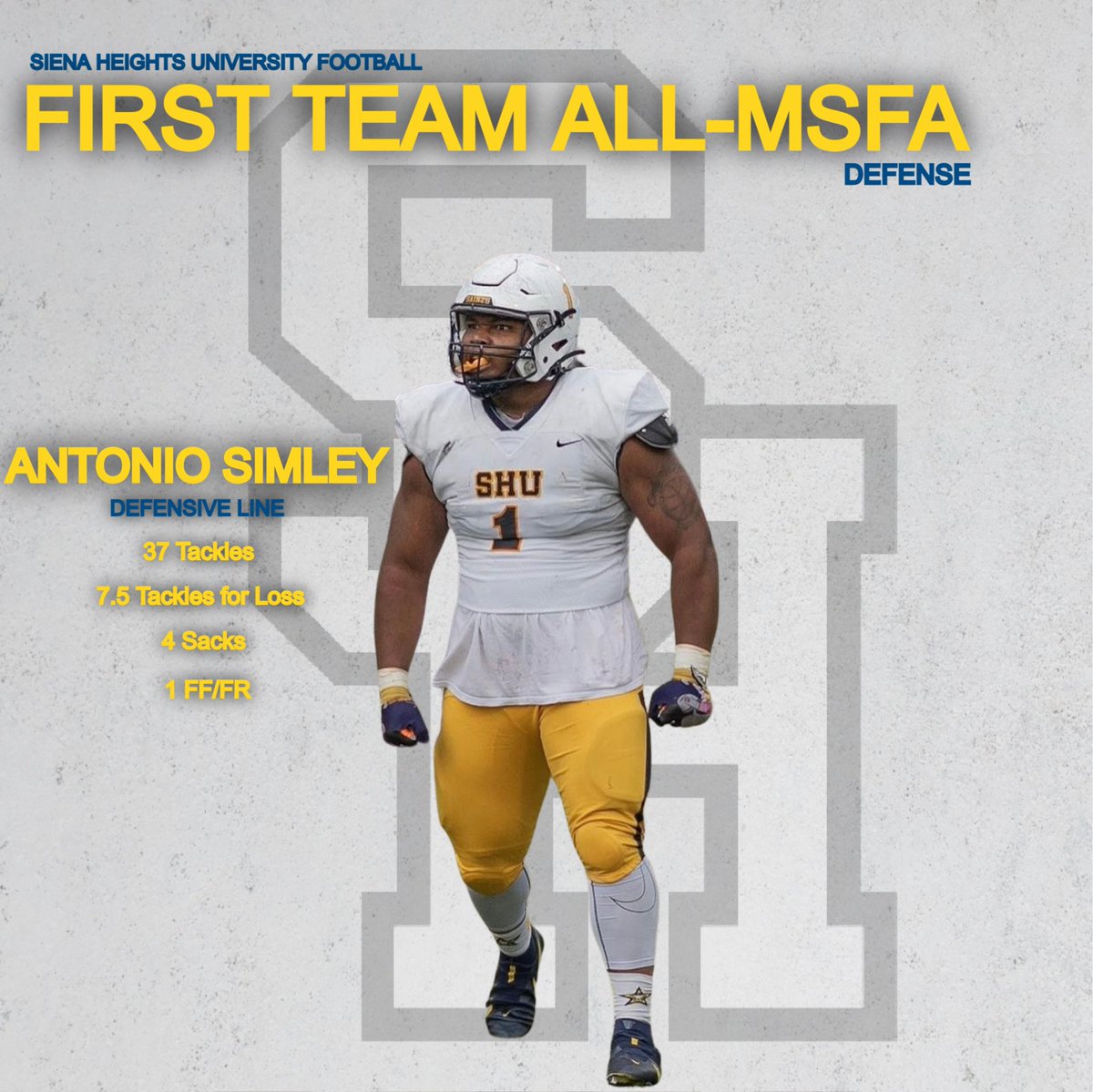 Siena Heights University Football tweet media