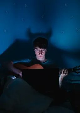 attheexchange's tweet photo. The Exchange Theatre is proud to welcome The Devil Danced in Our Eyes

📆 2nd Dec, 8pm
🎟️ https://t.co/gB1PXbyvFe 

Combining theatre, original music and animation, a funny and moving show that explores sexuality and the effects of mental illness .

@DancedDevil 
#DevilDanced https://t.co/a6GrG9FIyA