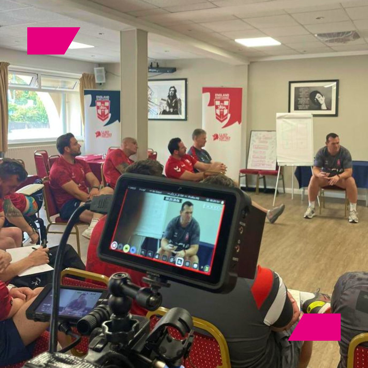 Congratulations to both <a href="/England_RL/">England Rugby League</a> and <a href="/FFRXIII/">Fédération Française de Rugby XIII</a> for a great final in the Wheelchair @RLWC2021!

We've been filming with both teams every step of the way for a yet to be announced project! Stayed tuned for more details!

#RLWC2021 #WheelchairRugbyLeague
