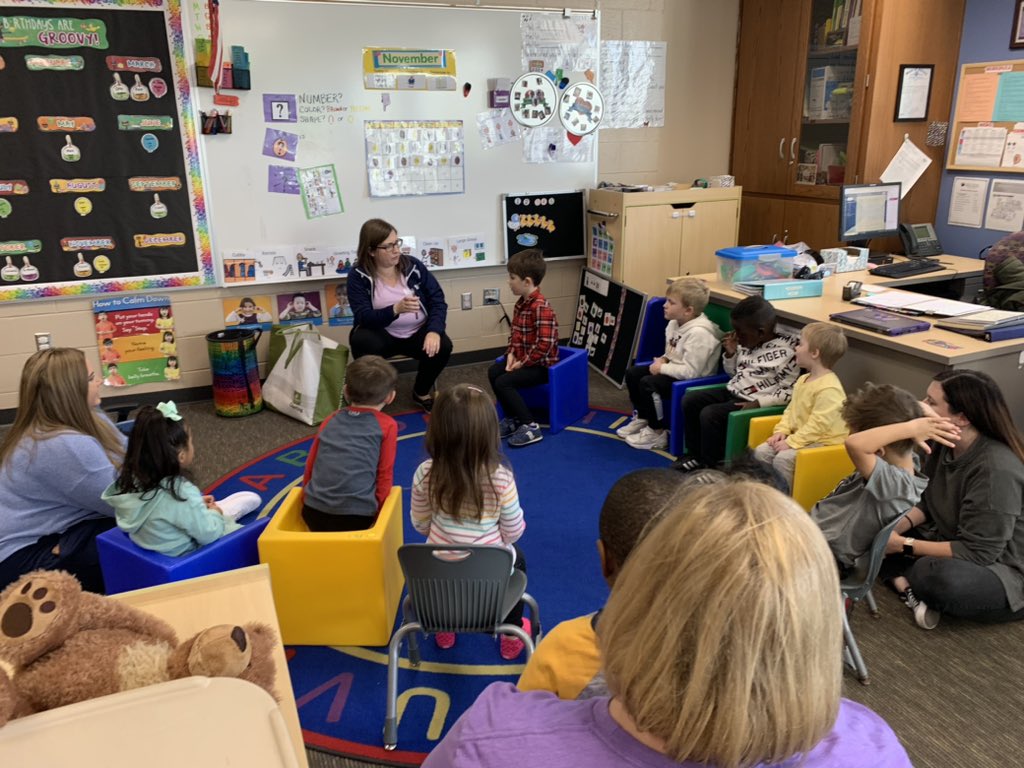 Such amazing learning happening today at the Wayne Township Preschool! Music with Ms. Lauren and calendar time with Ms. Mackenzie. <a href="/WTPAdventures/">Wayne Township Preschool</a> <a href="/WayneTwpSuper/">Dr. Jeff Butts</a> #wearewayne