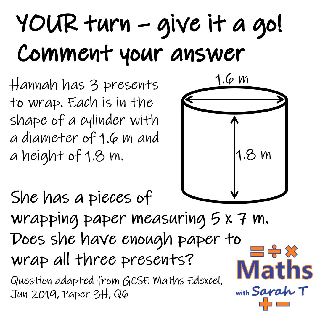 Maths with SarahT tweet media
