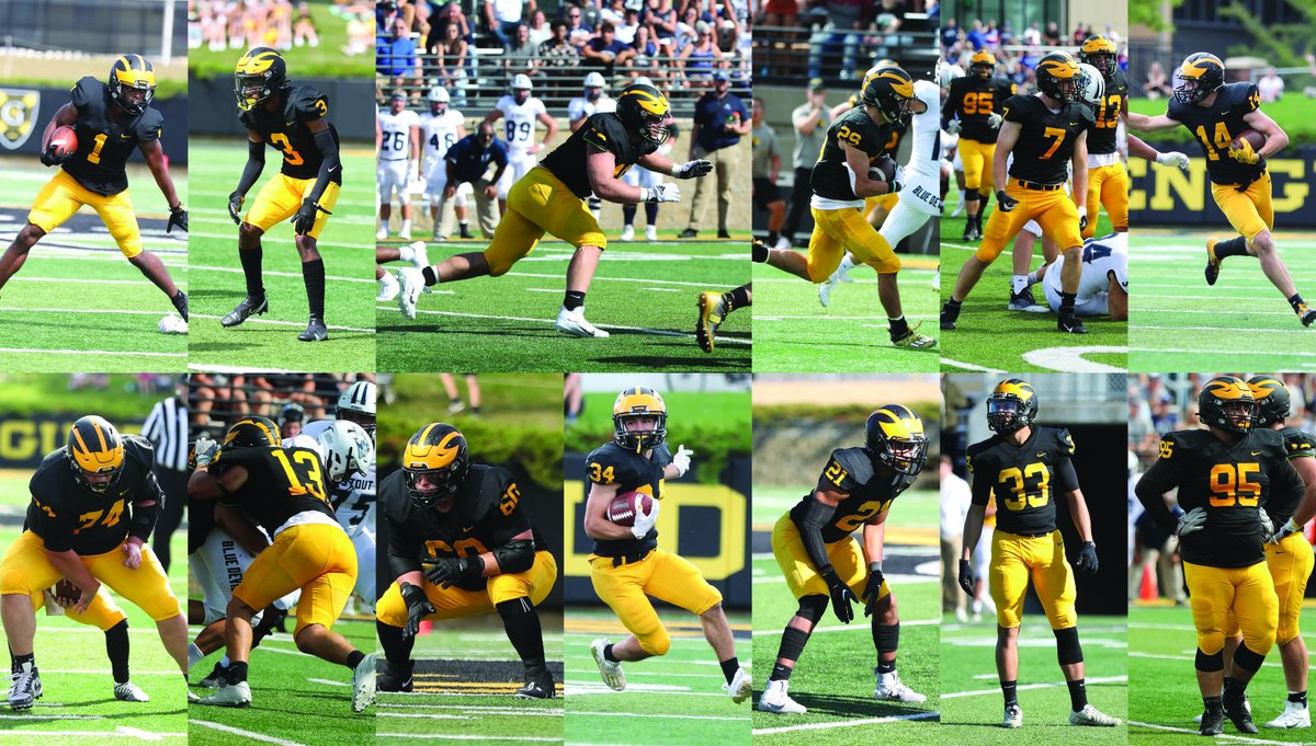 GustieAthletics's tweet photo. .@GAC_Football lands 13 on the MIAC All-Conference Team while Zach Jakes becomes the first player in conference history to earn the Mike Stam Award twice #GoGusties

Release: https://t.co/T3ENcFn52I https://t.co/9zUcneePLp