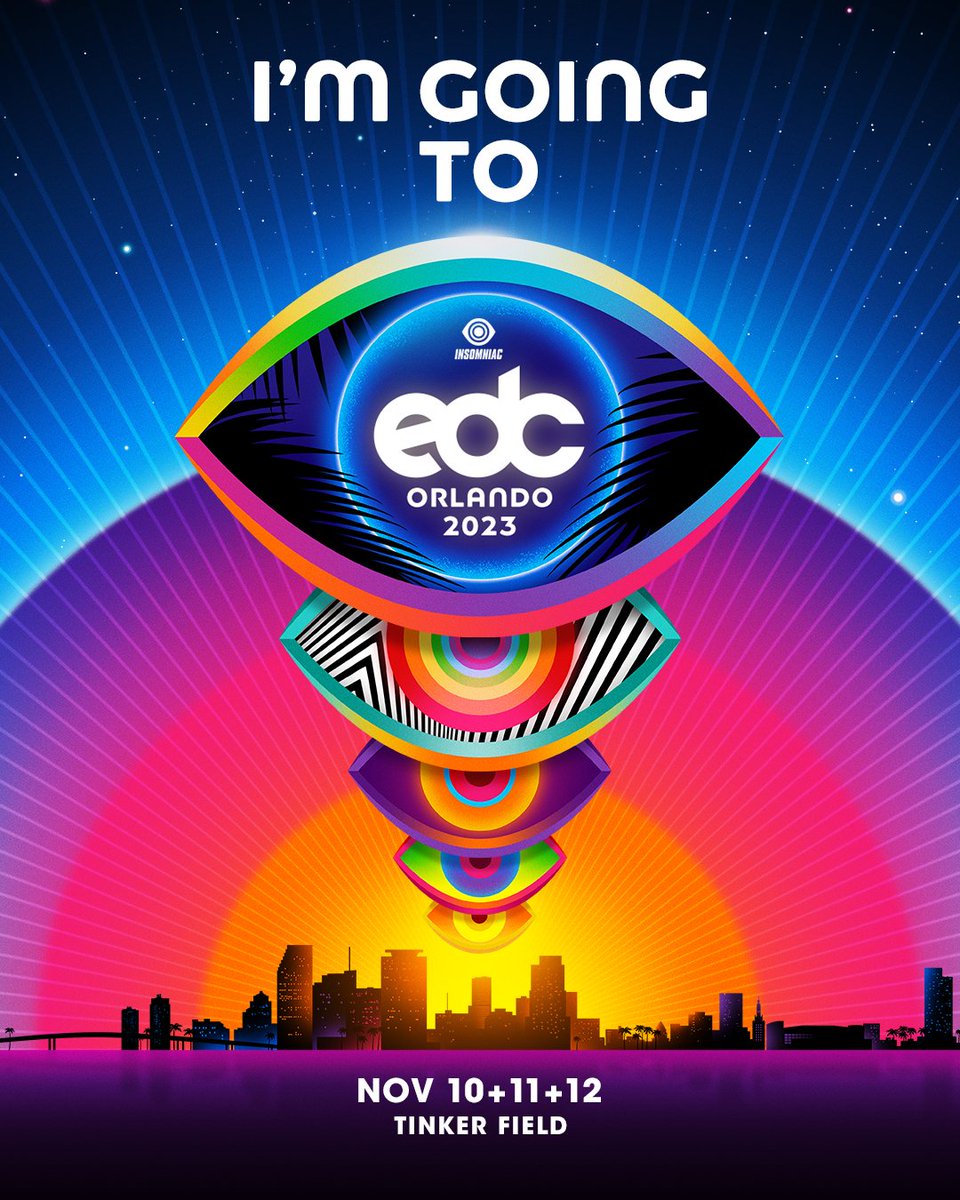 See you Under the Florida Sunshine Nov. 10+11+12!🌞💓🌼 Screenshot, share + tag us &amp; <a href="/PasqualeRotella/">Pasquale Rotella</a> if you have your #EDCOrlando 2023 tickets secured!🙌

Keep an eye on your DMs, you might just receive a special message from us.🎁✨