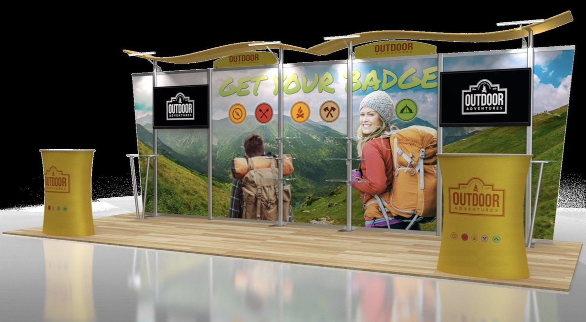 nadisplay's tweet photo. Modula Hybrid Exhiibits that can grow from 10ft to 20ft and even 30ft in-line booth space. 📈📈
#Modularexhibits #eventmarketing #tradeshowbooth #tradeshowdisplay https://t.co/DOmFLwXVNm