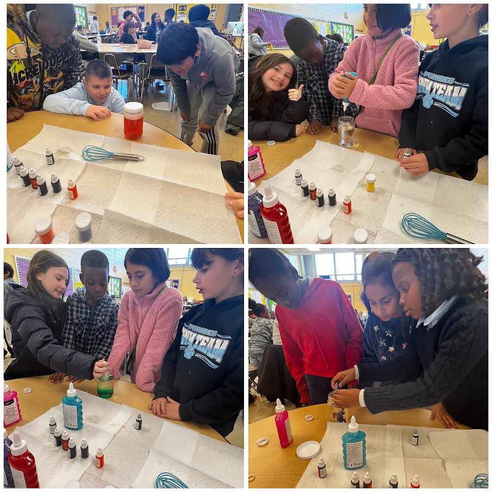 PetridesSchool's tweet photo. Happy Mindful Monday😃420 made their own calming jars! They had so much fun making these mesmerizing bottles! #petridesproud #mindfulmonday #fourthgrade #calmingjars https://t.co/B3QGNEcI8C