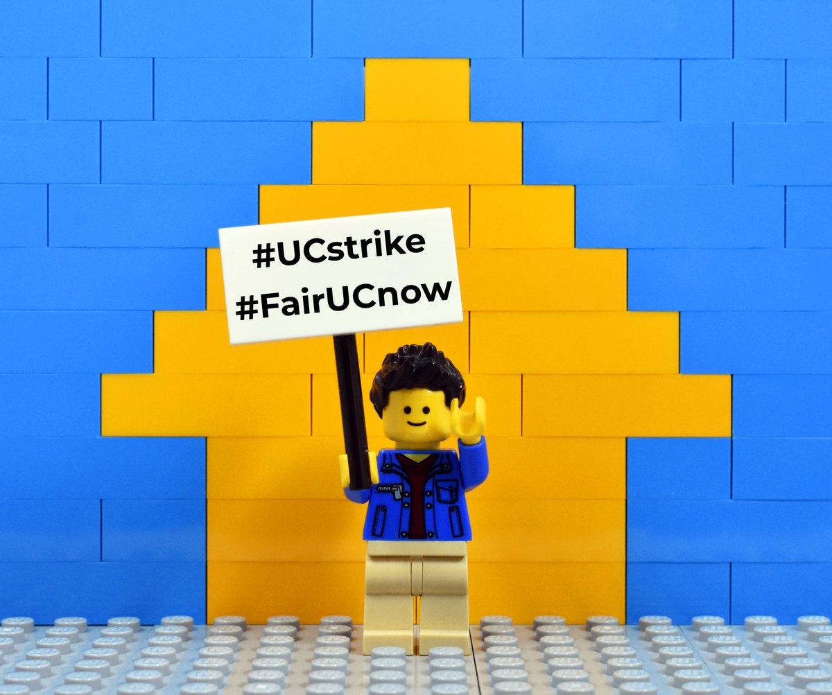 Almost 50,000 student workers across the University of California system are striking for livable wages and job security. Student workers are essential; their success is everyone's success. I stand in solidarity with the strike—despite my very small stature. #UCstrike #FairUCnow