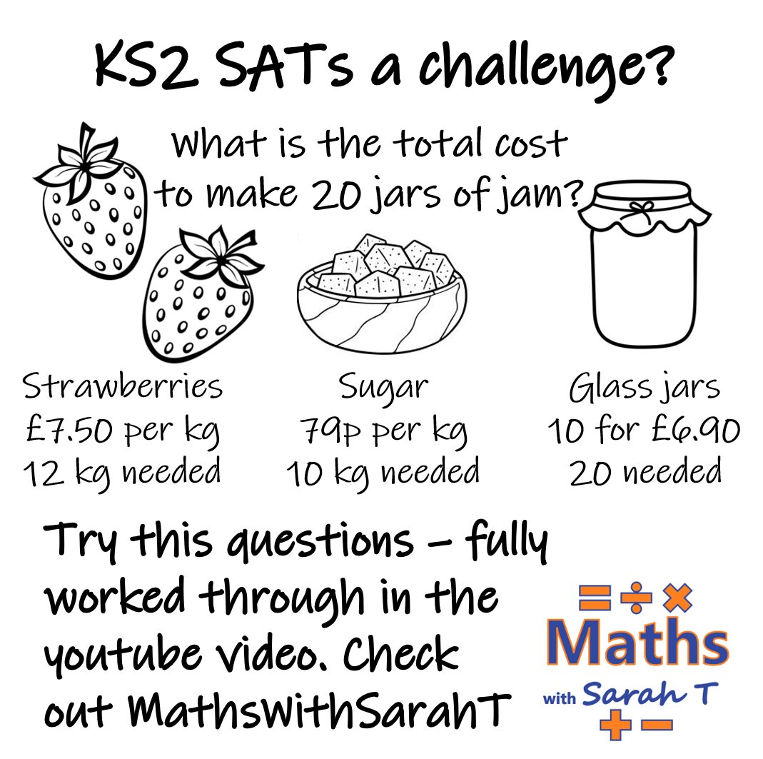 Maths with SarahT tweet media