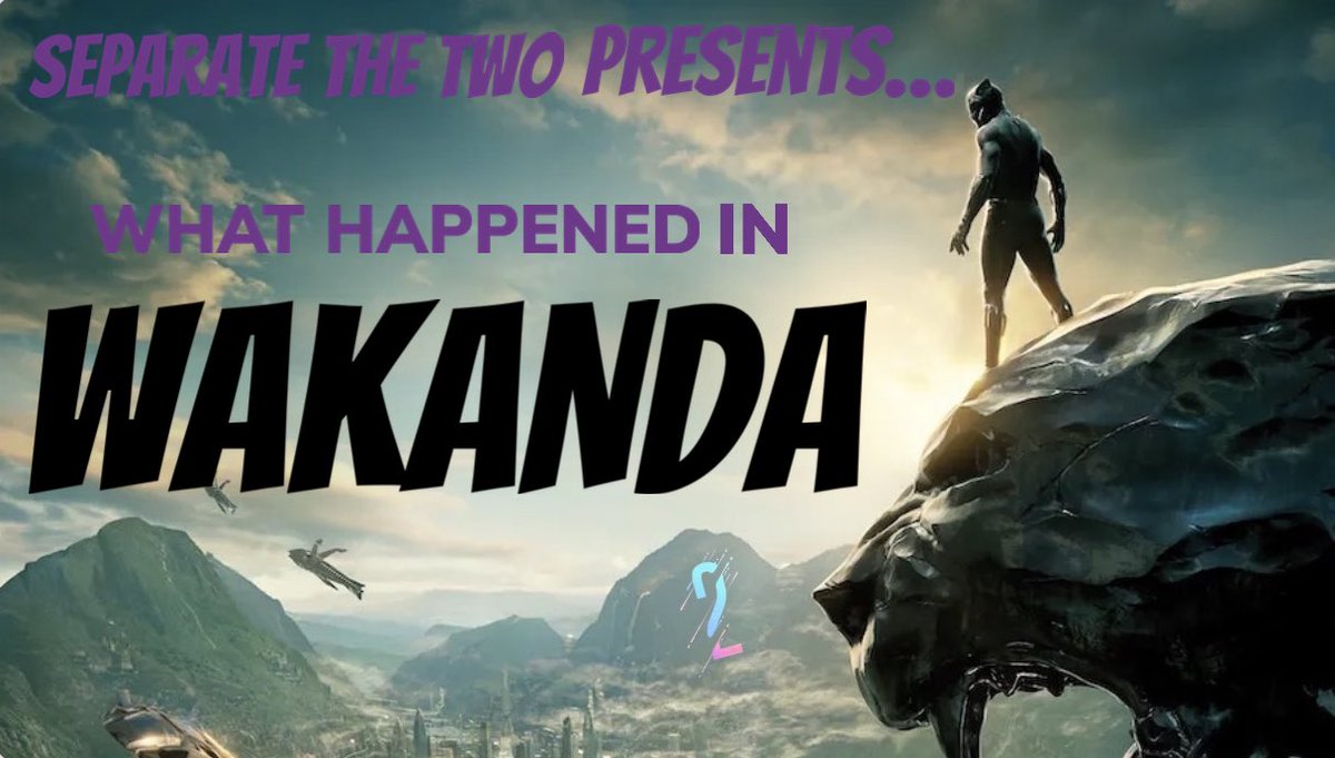UandUStepchild's tweet photo. Start your week off with the latest episode What Happened In Wakanda from Separate The Two podcast out now on all podcast platforms, link in bio. Like, subscribe, download and share 🎙️2️⃣ #PodcastAndChill #podcast #separatethetwopodcast #Wakandaforever https://t.co/A8qbLapdqw