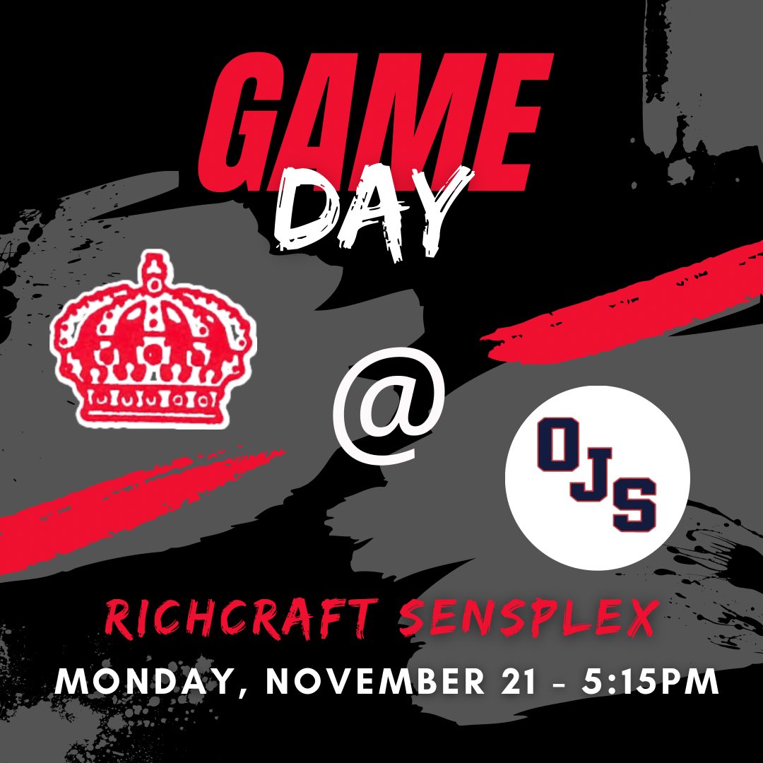🔴⚪️ GAME DAY ⚪️🔴

🆚 Ottawa
⏰ 5:15pm
📍 Richcraft Sensplex
📺 <a href="/MyHockeyTV/">HockeyTV</a>

<a href="/HEOU18AAA/">HEO U18 AAA 2023-2024</a> <a href="/JrSensU18AAA/">OJS U18 AAA</a>