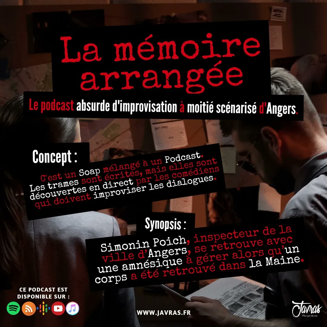 TeamJavras's tweet photo. Ce soir, on a fait des tests techniques pour samedi, on va enregistrer le dernier épisode de #lamemoirearrangee en public au #BlueMonkeys !
#Podcast #PodcastFr #SagaMP3 #FictionAudio #AudioDrama #Angers #CultureAngers #Impro #Humour #Absurde #Spectacle #Soiree https://t.co/ogMIq1FS6Y