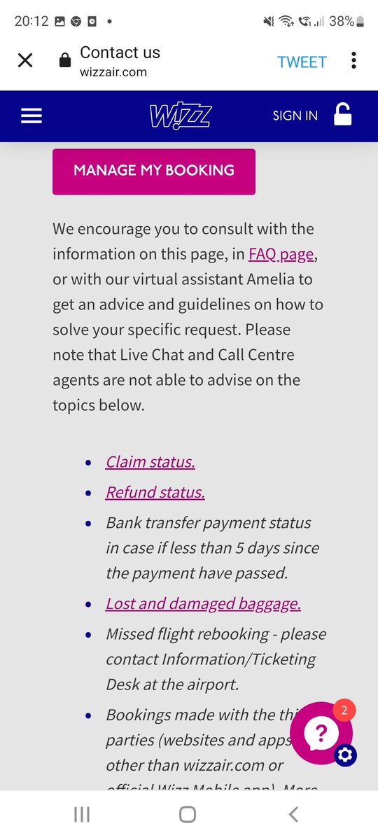 Molly09652240's tweet photo. @wizzair Also @wizzair your link info is contradictory. Who exactly can help me trace welfare and compensation  claims. 6 months since cancelled flight???? https://t.co/qkkOg0j9KT