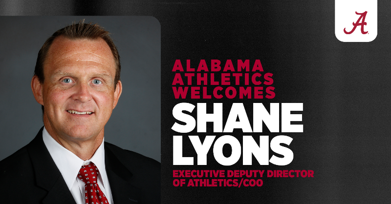 UA_Athletics's tweet photo. Shane Lyons Returns to Alabama as Executive Deputy Director of Athletics/Chief Operating Officer

#RollTide