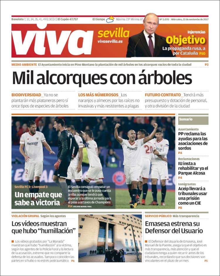 sfc_hemeroteca's tweet photo. #TalDiaComoHoy se juega el #SevillaFC #Liverpool en la #ChampionsLeague en el 2017
#SFC_Hemeroteca #WeareSevilla #NuncaTeRindas #VamosMiSevilla #SFCLFC #LFC https://t.co/75ssXtoUn4