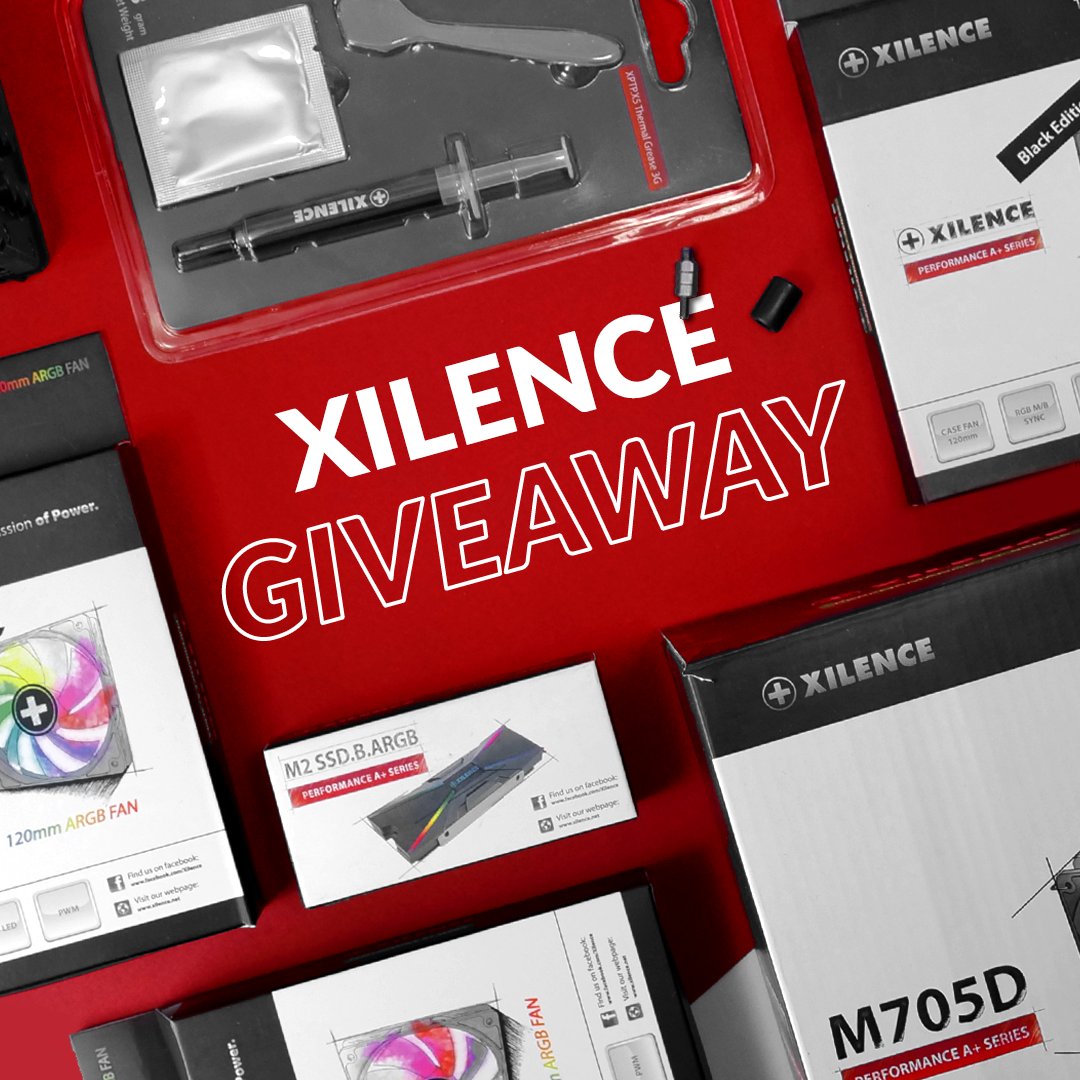 Enter our Giveaway over on Instagram and win a nice Cooling Set from Xilence!
👉 instagram.com/p/Ck8u7QEIbmc/