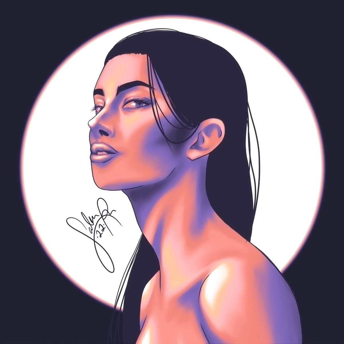 Sabrina_sama's tweet photo. Value study + gradient map = art good???? https://t.co/baHh30EJYn
