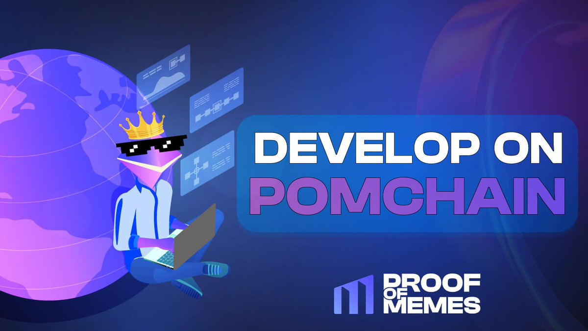 Proof_Of_Memes's tweet photo. 💻 Are you a dev with experience launching projects on the ETH chain?

🤠 #ProofOfMemes #mainnet is live now for "Wild West" project launches!

🐐 Four top meme coins are bridging from ETH+BSC including @ElonGoatToken

🔒 #SafeStealth, #Pompad, #MemeConnect coming soon to #POM! https://t.co/JHQAWO2XaV