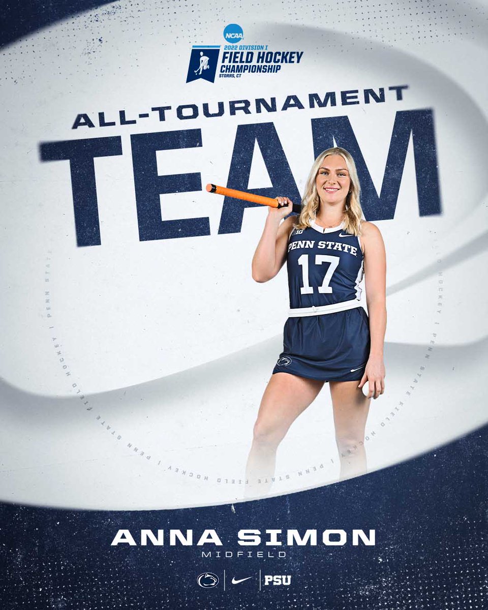 PennStateFH's tweet photo. Congratulations Anna!
Simon named to NCAA All-Tournament Team! https://t.co/A3dYzQ3qGA